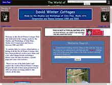 Tablet Screenshot of davidwintercottages.co.uk